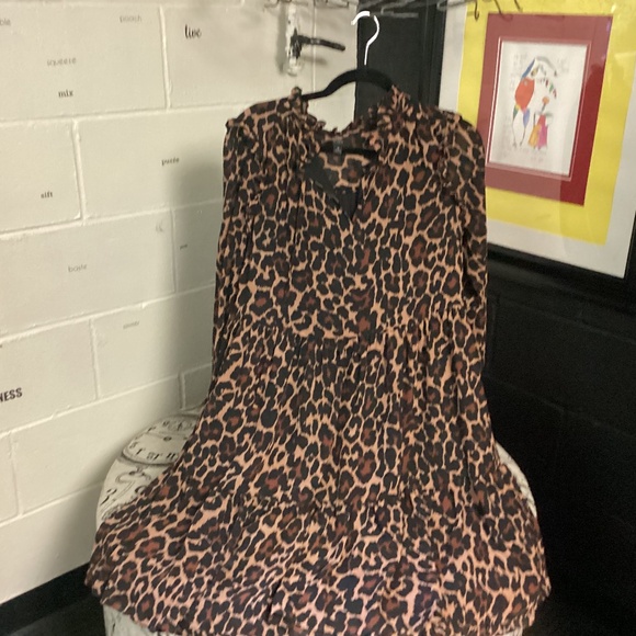 NWT J. Crew Leopard PrintLONG SLEEVES.  CLASSIC. LINED TOO - Picture 1 of 10